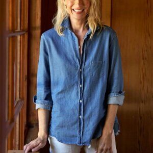 Frank & Eileen Eileen Famous Denim Shirt SIZE XL